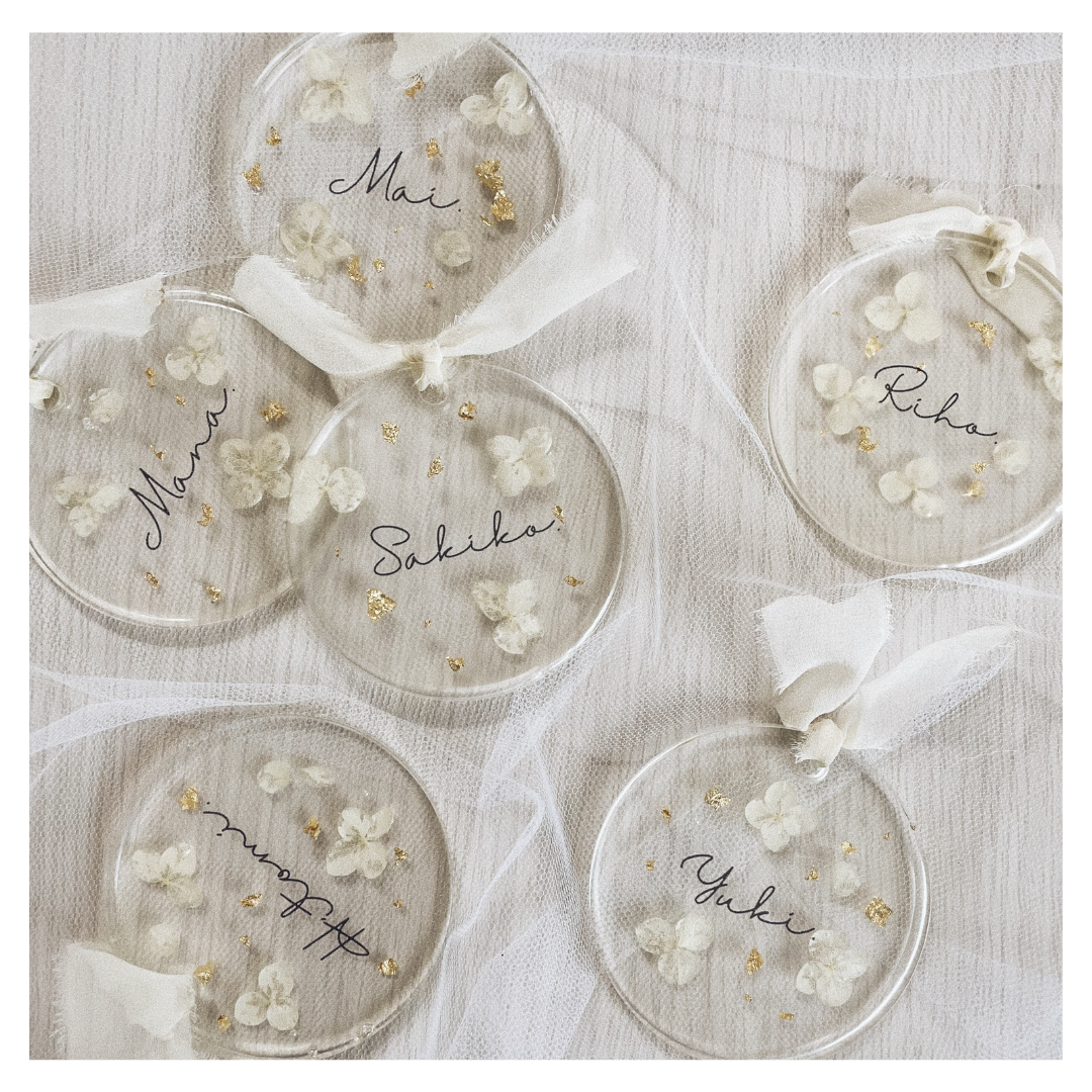 レジン席札 | tie wedding