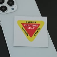 航空自衛隊 DANGER ステッカー ミニサイズ ミリタリーグッズ