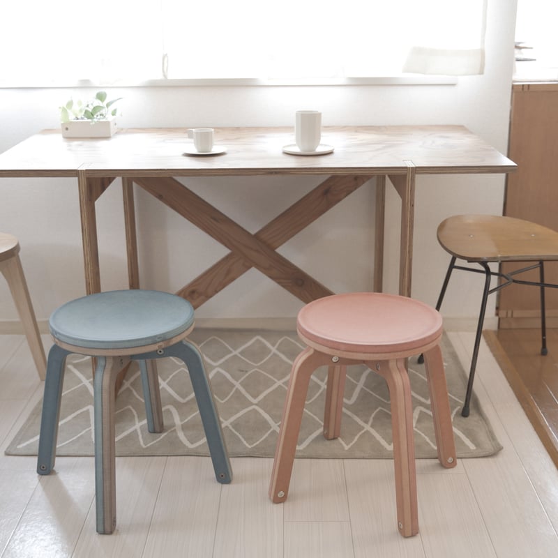 2TONE stool ／ カラーオーダー | COLOR & WONDER