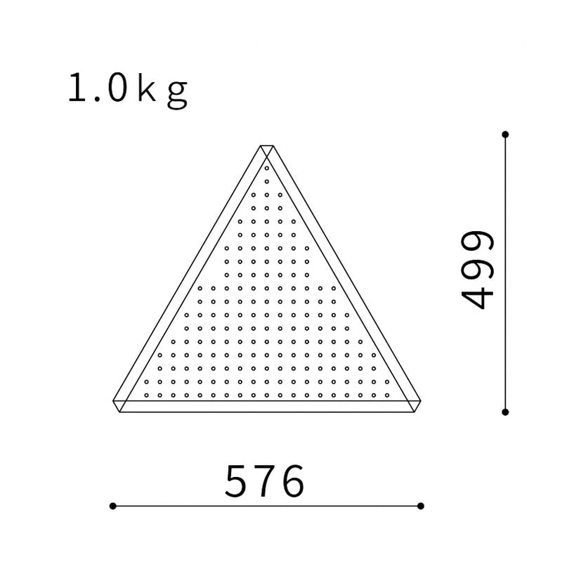 2DEE wall storage - ボード単体（幾何学形） | COLOR & WONDER