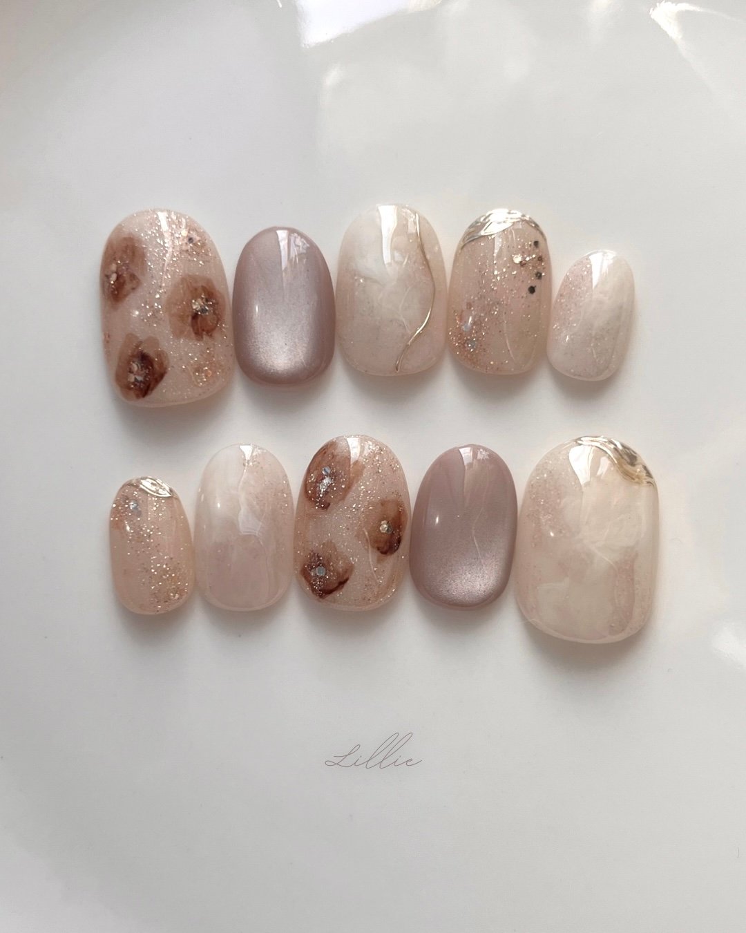 milk tea bouquet | Lillie