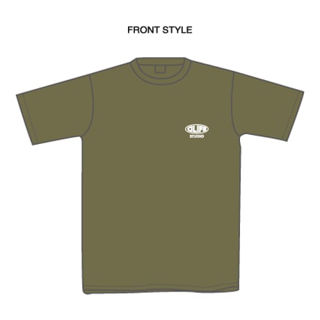 【B-7】D-LifeサマーTシャツ2026／シティグリーン×ホワイト・ジェードグリーン　【注文販売/レッスン受取り】