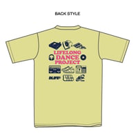 【B-4】D-LifeサマーTシャツ2026／ライトイエロー×ダークネイビー・ピンク　【注文販売/レッスン受取り】