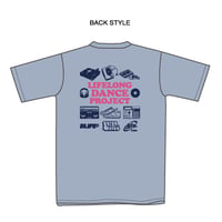 【B-3】D-LifeサマーTシャツ2026／アシッドブルー×ダークネイビー・ピンク　【注文販売/レッスン受取り】