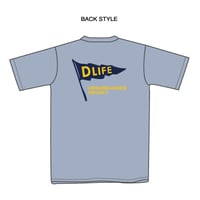【A-3】D-LifeサマーTシャツ2026／アシッドブルー×ダークネイビー・サンフラワー　【注文販売/レッスン受取り】