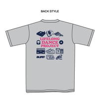 【B-2】D-LifeサマーTシャツ2026／アッシュ×ダークネイビー・ピンク　【注文販売/レッスン受取り】