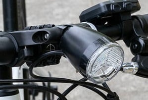 パナソニック ハリヤ 電動アシスト自転車 ヘッドライト 発電ランプ