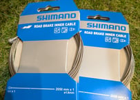 シマノ　ロードバイク　ロード　ブレーキインナーワイヤー　インナーケーブル　2個セット