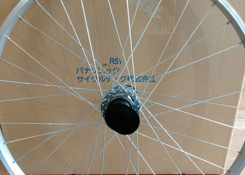 【take】vivi後輪 パナソニック純正部品 ビビ VIVI ビビDX ビビMX ビビSX ビビYX