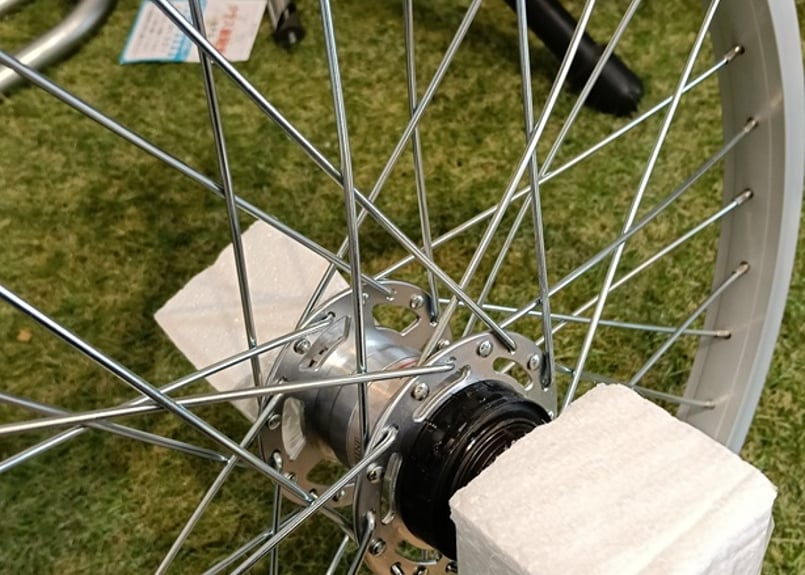 後輪 アルミリム 内装3段変速 ローラーブレーキ 長軸 191.8㎜ | 悠々