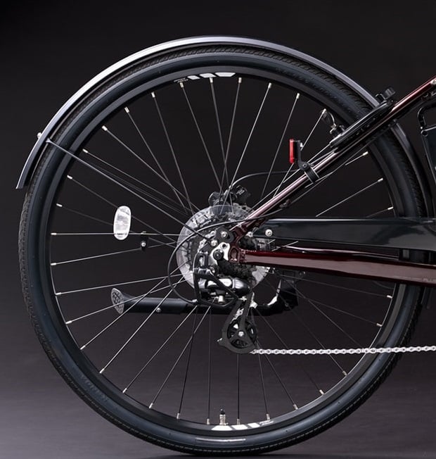 あさひ オフィスプレスe 専用 リアホイール 後輪 ENERSYS エナシス