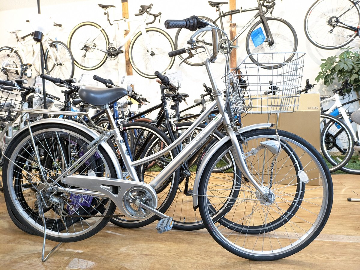 3段変速&LEDオートライト シティサイクル ママチャリ 中古自転車 440