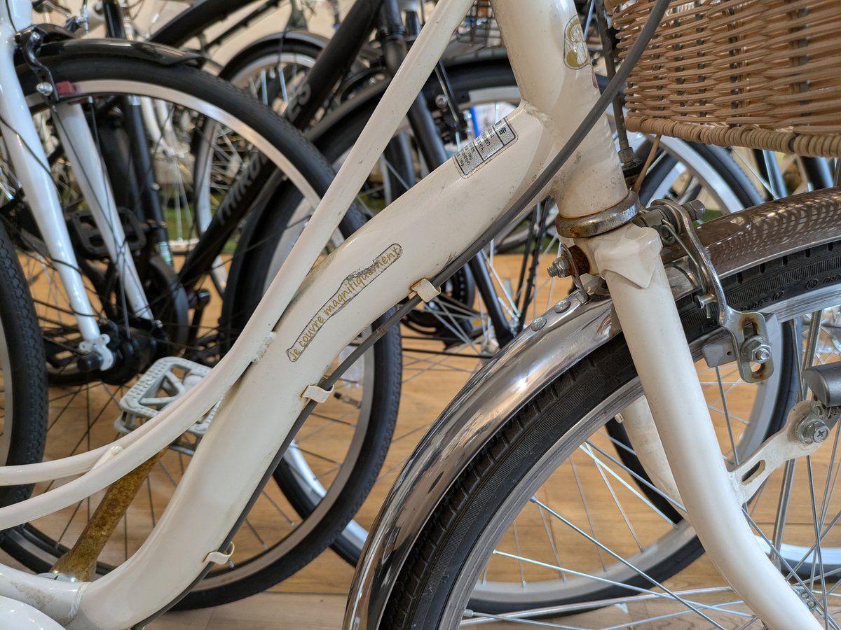 店頭受け渡し 中古 あさひ自転車 フェリーク 24インチ ジュニア