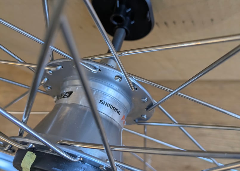 パナソニック 電動アシスト自転車 純正 後輪 ティモDX 内装5段 5S R