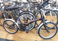 中古　東広島　店頭渡し　シティサイクル　20インチ　折り畳み自転車