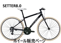 ルイガノ　SETTER8.0　セッター8.0　ホイール　フロントホイール　リアホイール