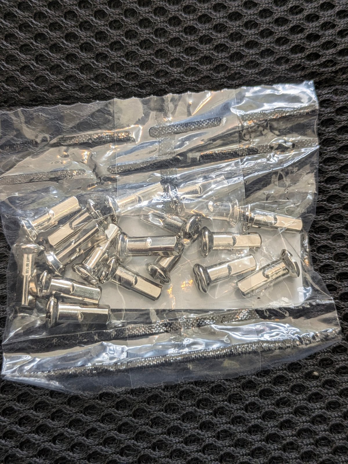 12番 12G 用 スポーク ニップル 13G 18個セット ステンレス 真鍮