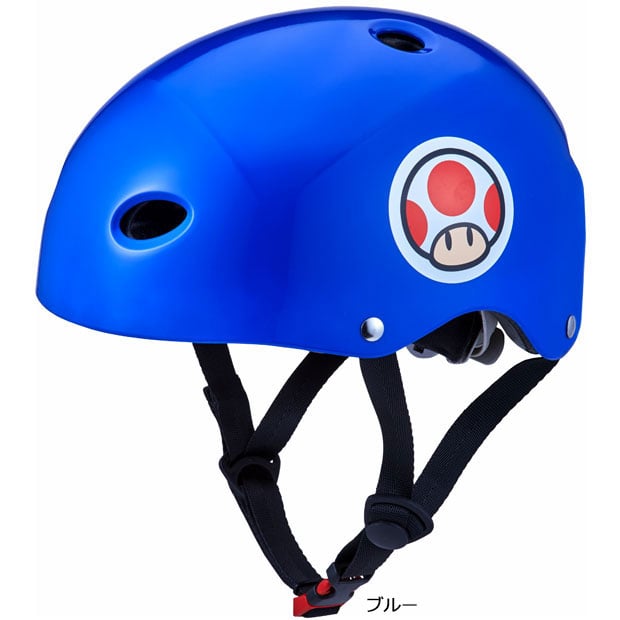 子供用自転車 ホワイト マリオデザイン ヘルメット付き あさひ（自転車） あさひ マリオカート キッズヘルメット S-J 50