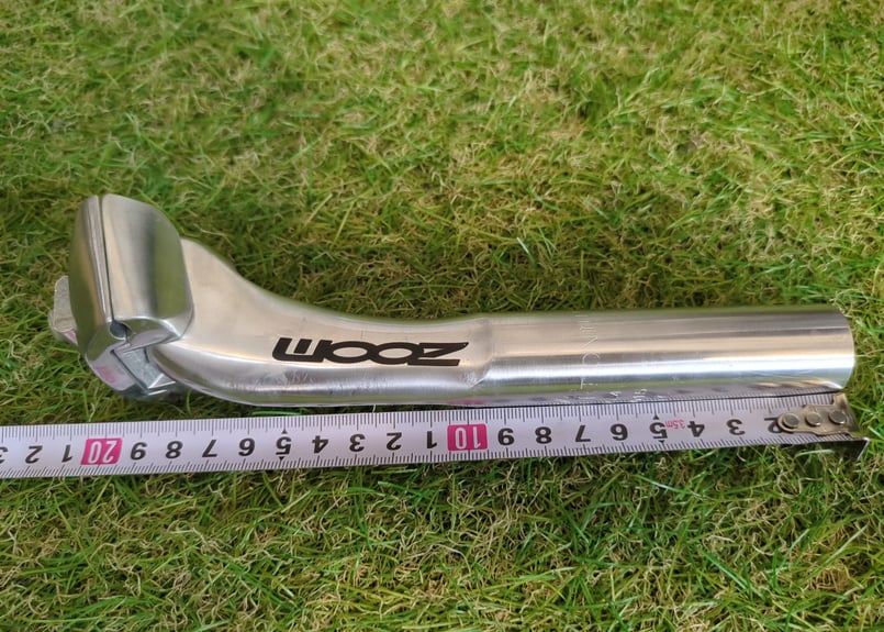 SP-87 ブレードシートピラー アルミ製 エアロ形状 ポスト径:25.4mm 長