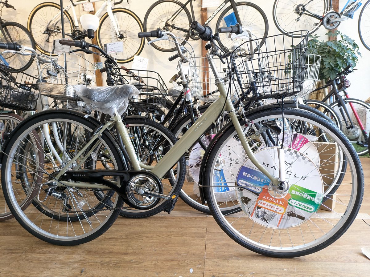 店頭渡し リブレットシティ27インチ 6段変速オートライト 軽量シティ