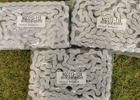 パナソニック ヤマハ ブリヂストン ３速 シングル 強化チェーン 純正部品　厚歯　112L　116L　122L　電動アシスト自転車　ビビ　ティモ　ギュット
