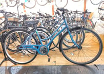 中古　東広島　店頭渡し　シティサイクル　27インチ　6段変速　オートライト