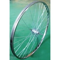 【新品】27インチ内装5段変速 完組リヤホイール 27×1-3/8 （アルベルト 後輪 リアホイール 26インチ 27インチ 内装3段 191.8mm アルミリム