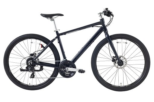 【手渡し限定】Precision クロスバイク Sports ブラック ポンプ付 手渡し限定】Precision クロスバイク Sports ブラック ポンプ付