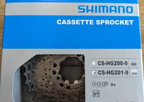 CS-HG201-9 CNHG201 シマノ　カセットスプロケット　9s 9速　スプロケット
