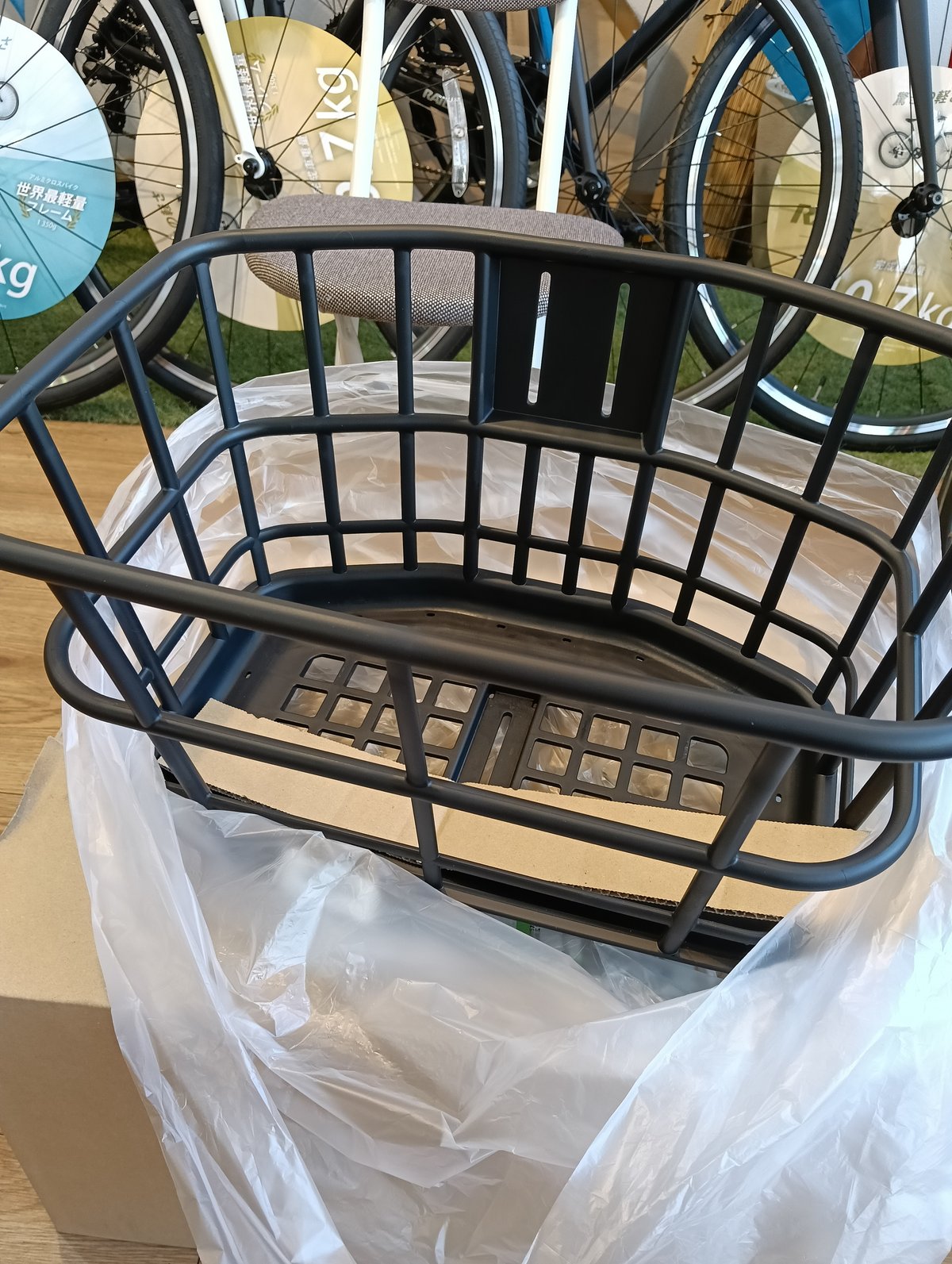 パナソニック電動アシスト自転車 ギュットクルームR 純正バスケット