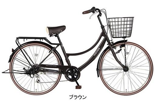 カジュリースマート BAA-O 26インチ 6段変速 オートライト 自転車