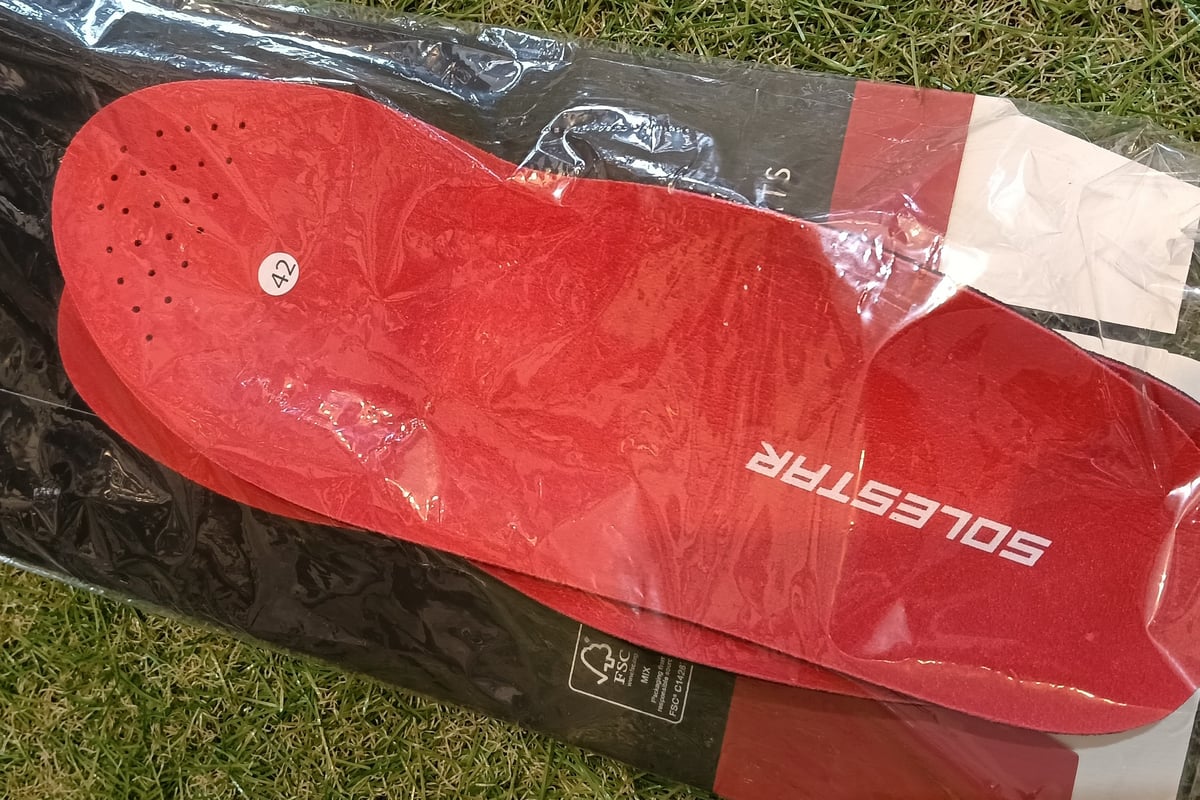 Solestar KON2 KONTROL II インソール レッド コントロール2
