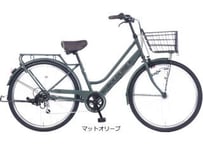 カジュリースマート BAA-O 26インチ 6段変速 オートライト 自転車