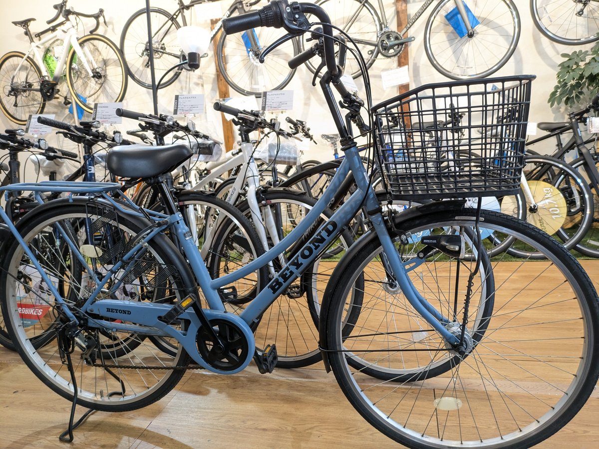 店頭受け渡し 中古 シティサイクル 27インチ 6段変速 オート