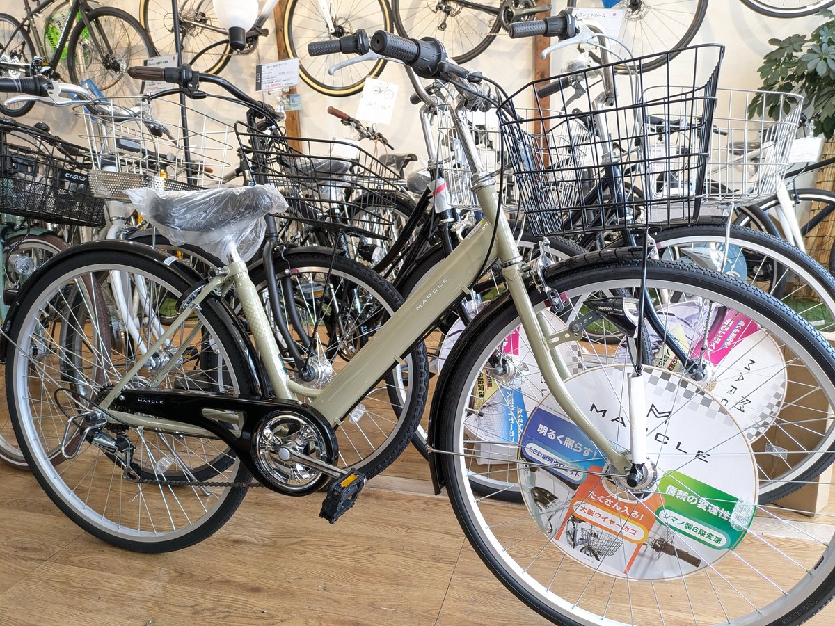 店頭渡し リブレットシティ27インチ 6段変速オートライト 軽量