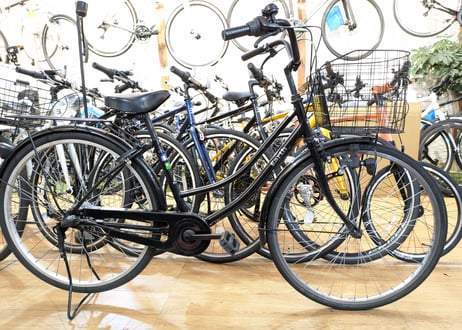 6段変速&オートライト付き シティサイクル 中古自転車 330