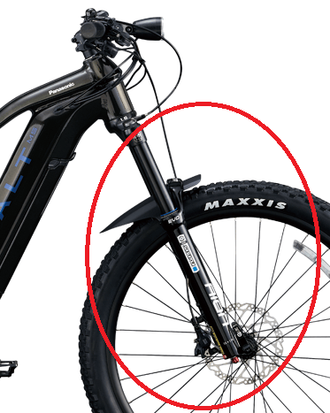 パナソニック ゼオルトM5 XEALT フロントフォーク 純正部品 | 悠々