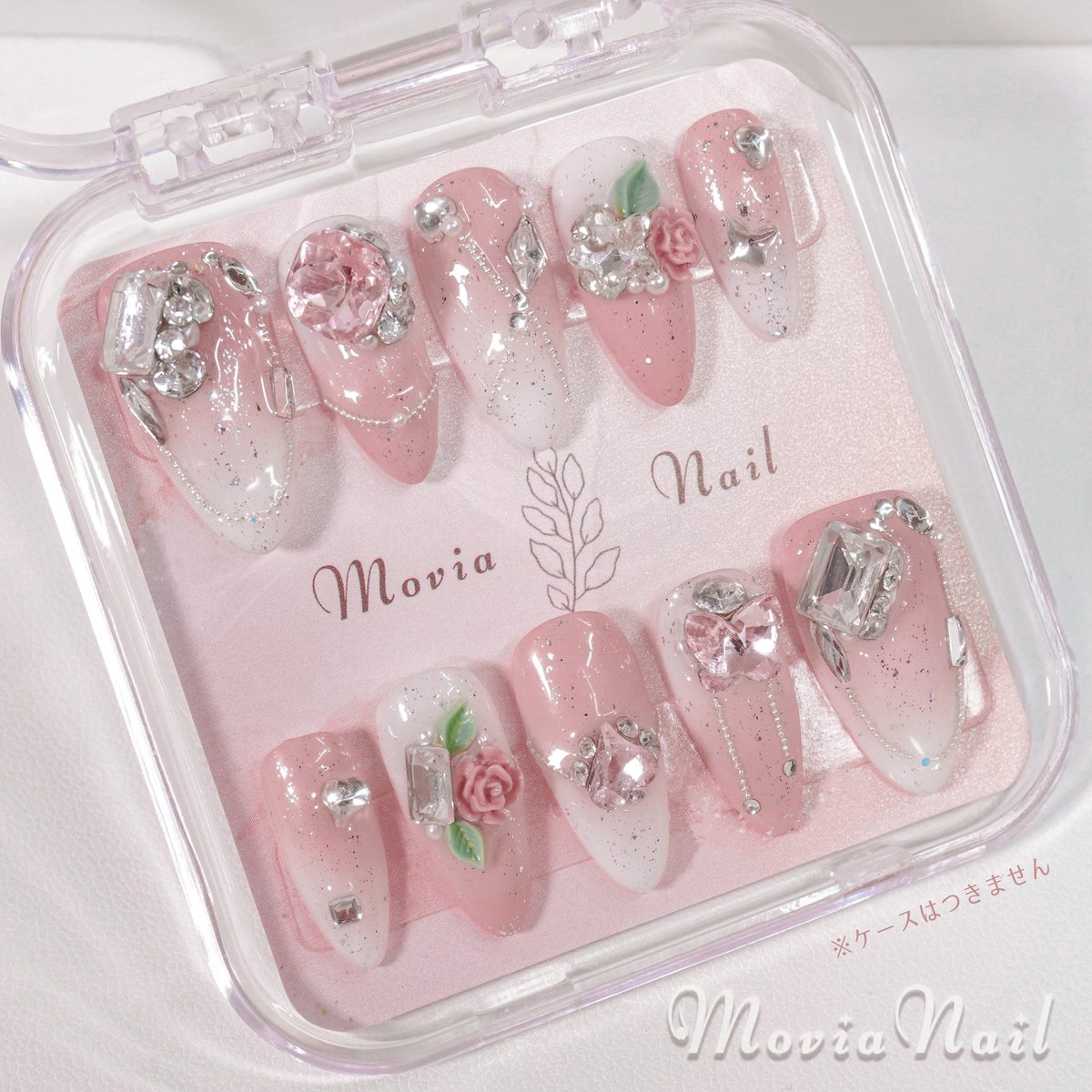 ピンク236♡量産型ワンホンゴテゴテギャル3D薔薇花柄フラワー春