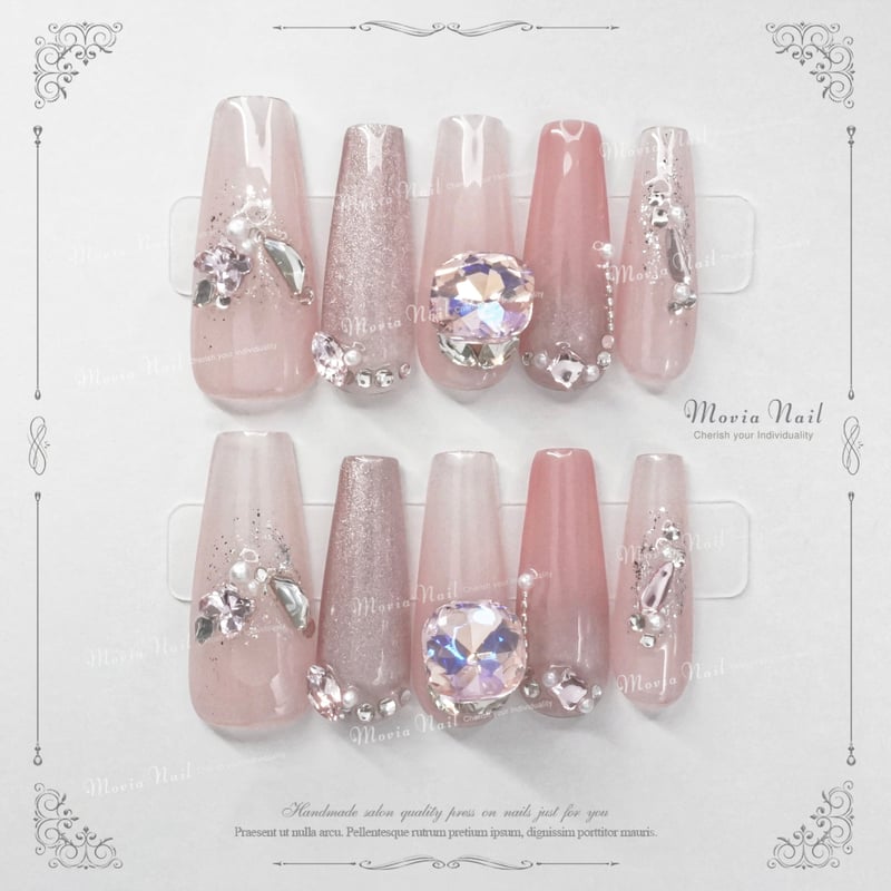 ピンク327XS～332M⋈マグネット量産型ワンホン韓国フレンチガーリー