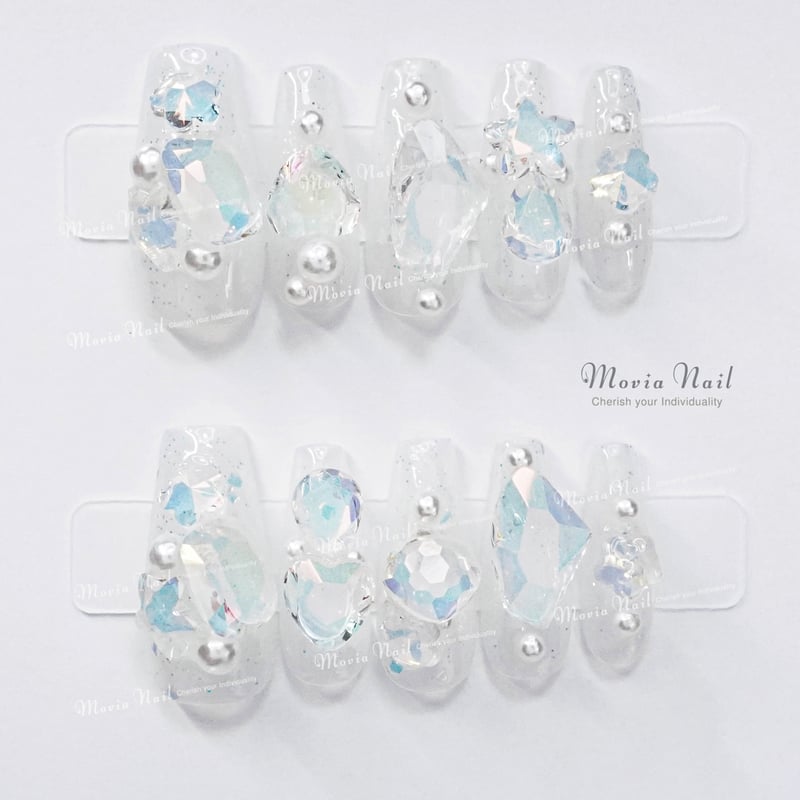 お急ぎ便A ネイルチップ 量産型 韓国 現品 ちゅるん 推し活 オタク