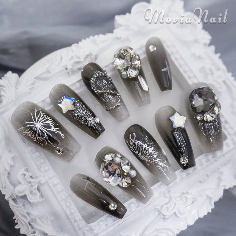 中古カチカチネイル 春/夏/オールシーズン/梅雨/ハンド - nb1635b841ac6aのネイル