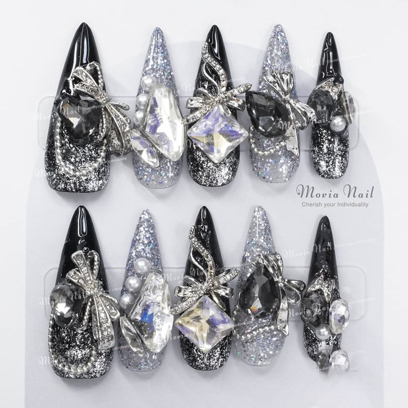 黒シルバー251S⋈韓国ゴデゴデサブカル姫ギャル量産型地雷系推し