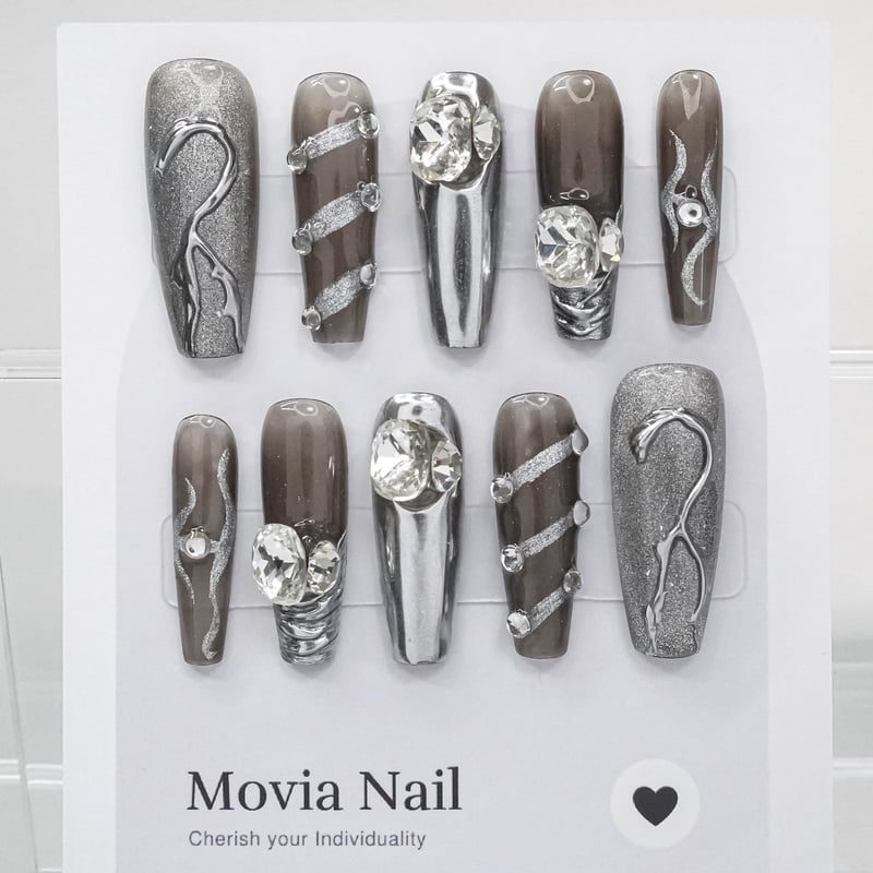 シルバー48XS～50M、61S☆地雷系サブカルゴシックゴテゴテギャル