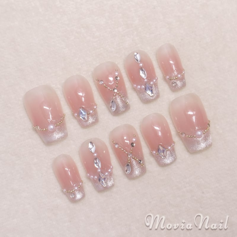 お急ぎ便A♥ 【手数料お客様負担】ネイルチップ 量産型 韓国 ワンホン シンプル ネイルチップ 量産型 フレンチ ワンホン シンプル オーダー 黒