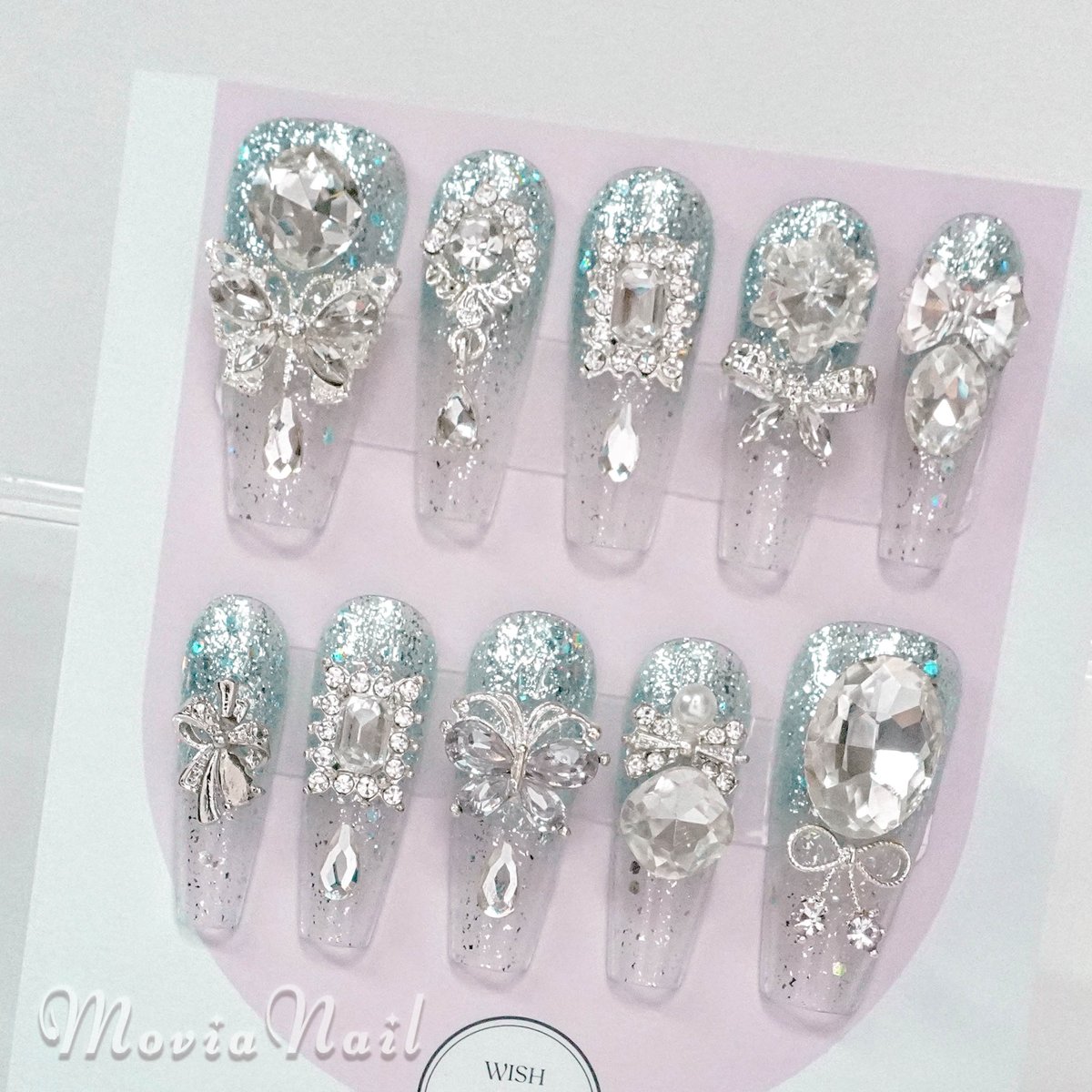 痛ネイルチップ　量産型　ワンホンネイル　地雷系　派手ネイル　ゴテゴテネイル ネイルチップ 痛ネイル 量産型 地雷系 ワンホン オーダー オタ活