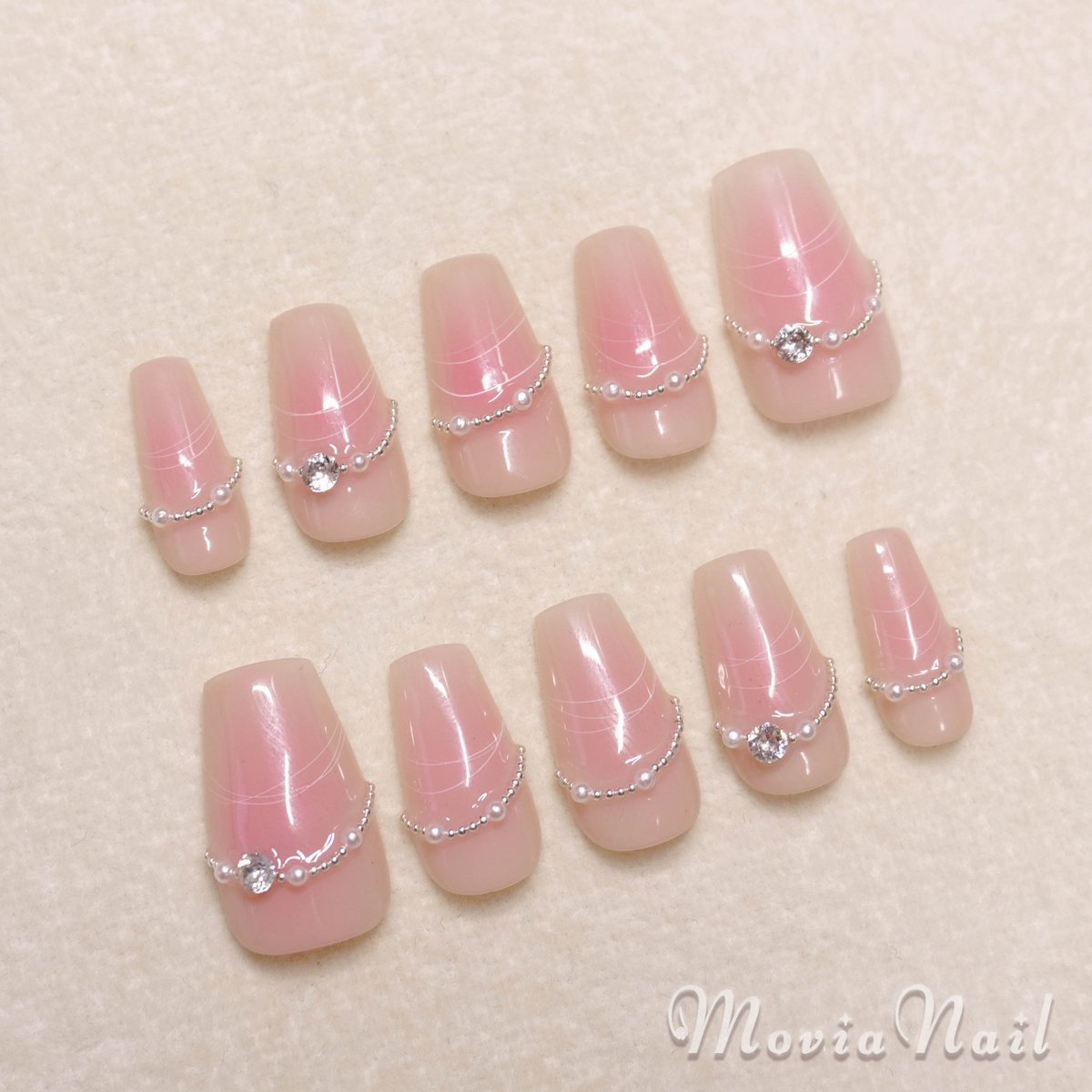 ピンク185XS⋈186S⋈量産型ワンホン韓国シンプルガーリーショート  