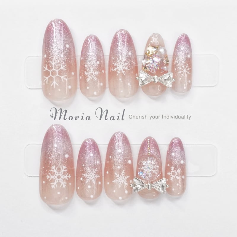 ピンク483XS～487M⋈マグネット韓国クリスマス雪量産型地雷系姫ギャル