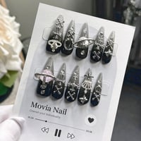 ネイルチップ‪‪⋈量産型ワンホン韓国♡シンプルフレンチガーリーちゅる‬‬