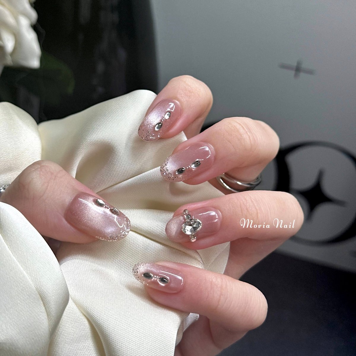 ピンク570XS～577M⋈マグネット韓国フレンチガーリーシンプル量産型