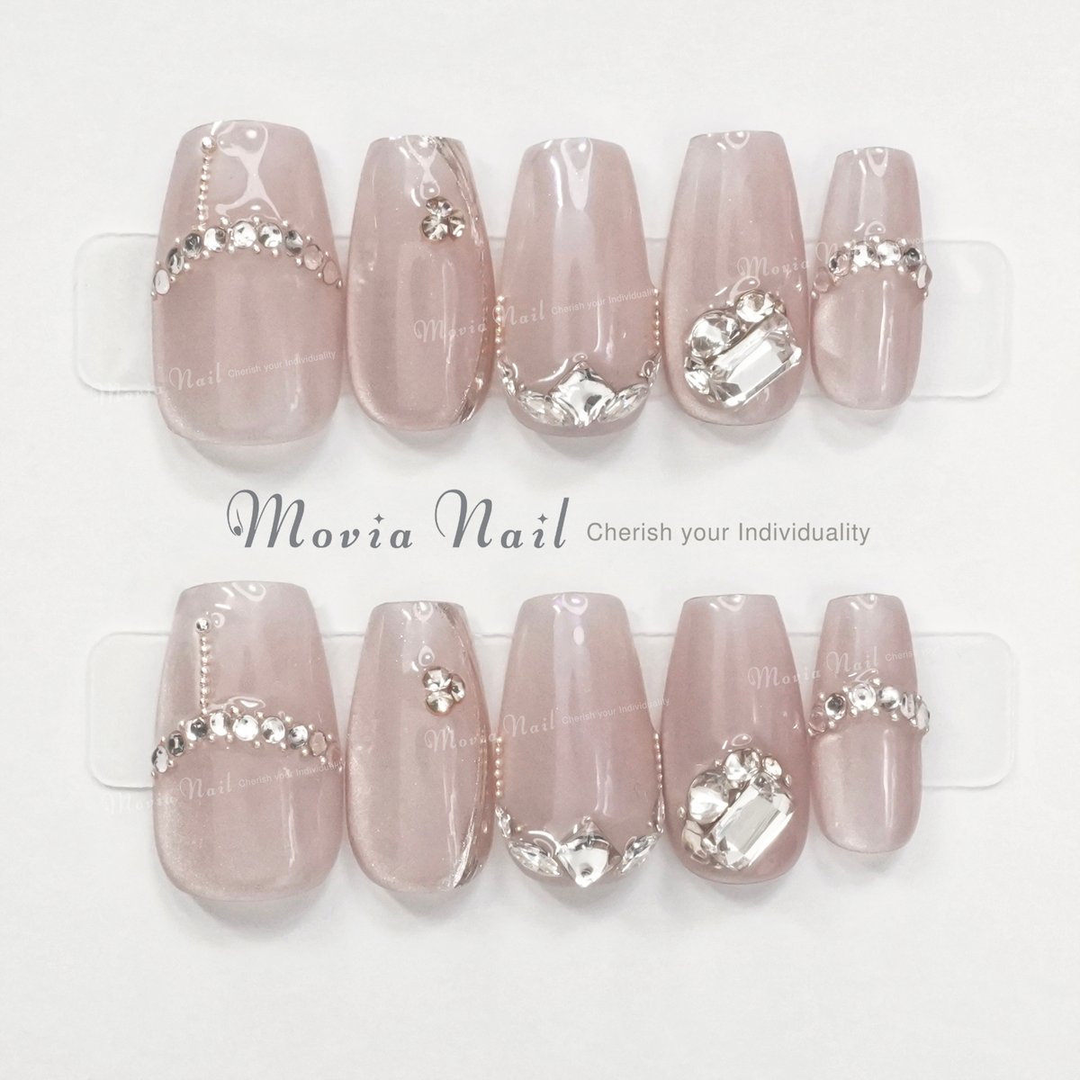 ピンクベージュ462XS～466M⋈マグネット韓国シンプル淡色量産型